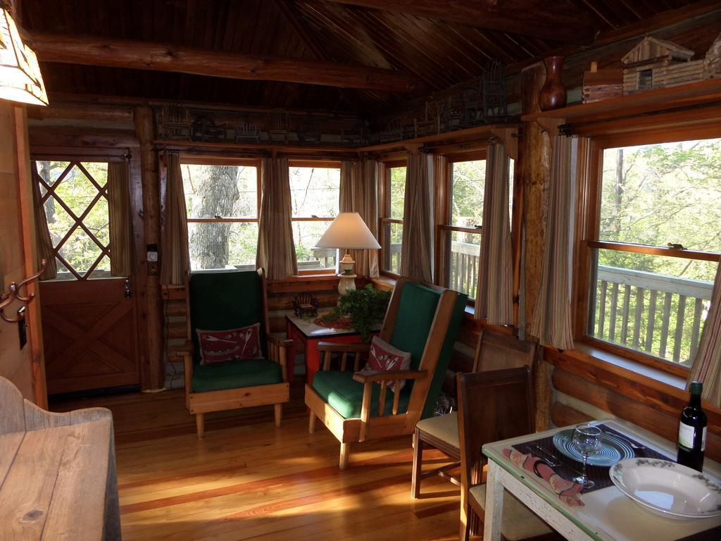Lake Lucerne Treehouse Villa Eureka Springs Eksteriør billede
